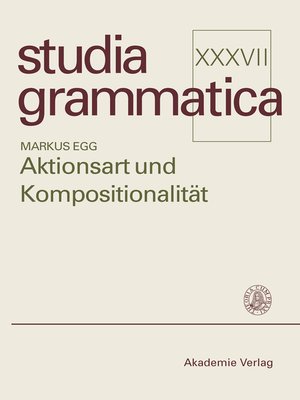 cover image of Aktionsart und Kompositionalität